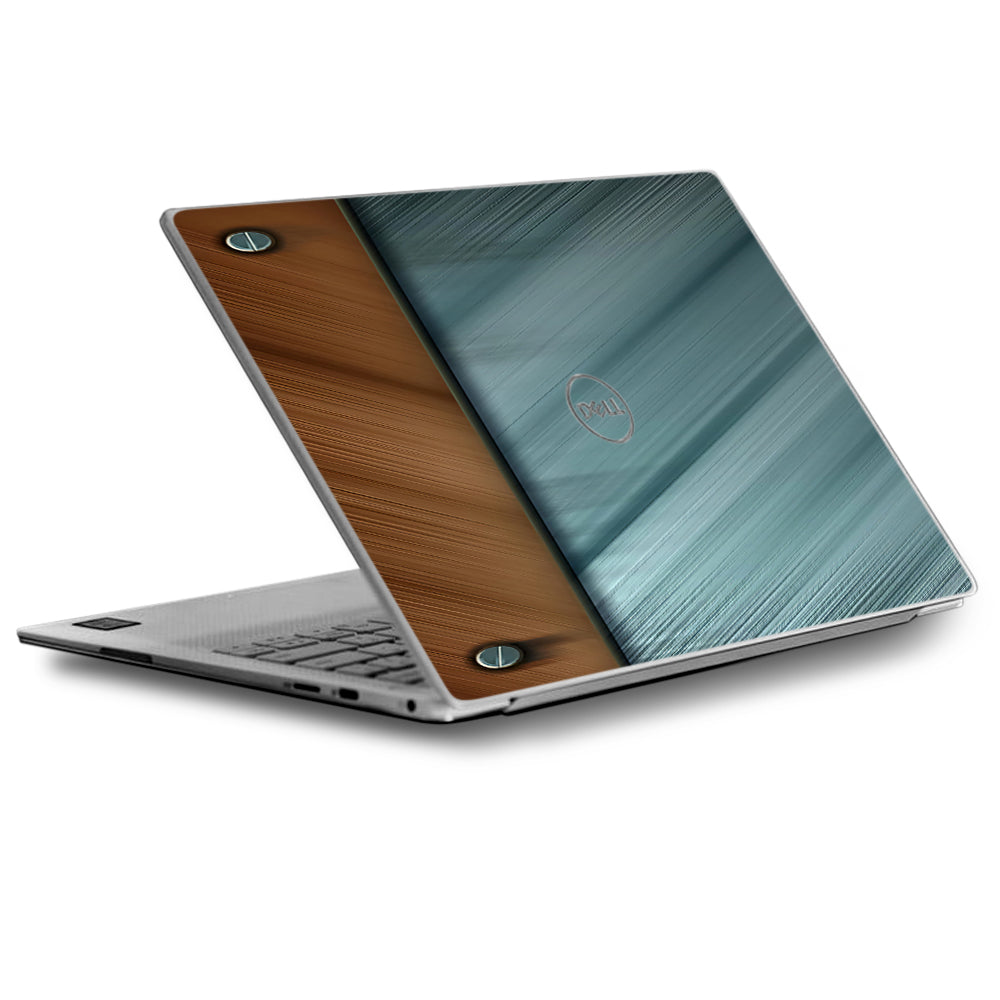  Blue Brown Rivets Metal Panel Dell XPS 13 9370 9360 9350 Skin