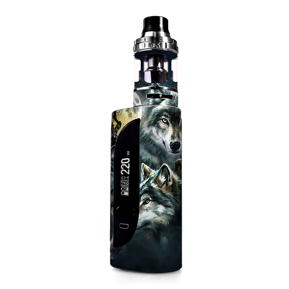 Skin Decal for Eleaf Ikonn 220W Vape / 3 Wolves Moonlight itsaskin.com Skin Decal for Eleaf Ikonn 220W Vape / 3 Wolves Moonlight itsaskin.com