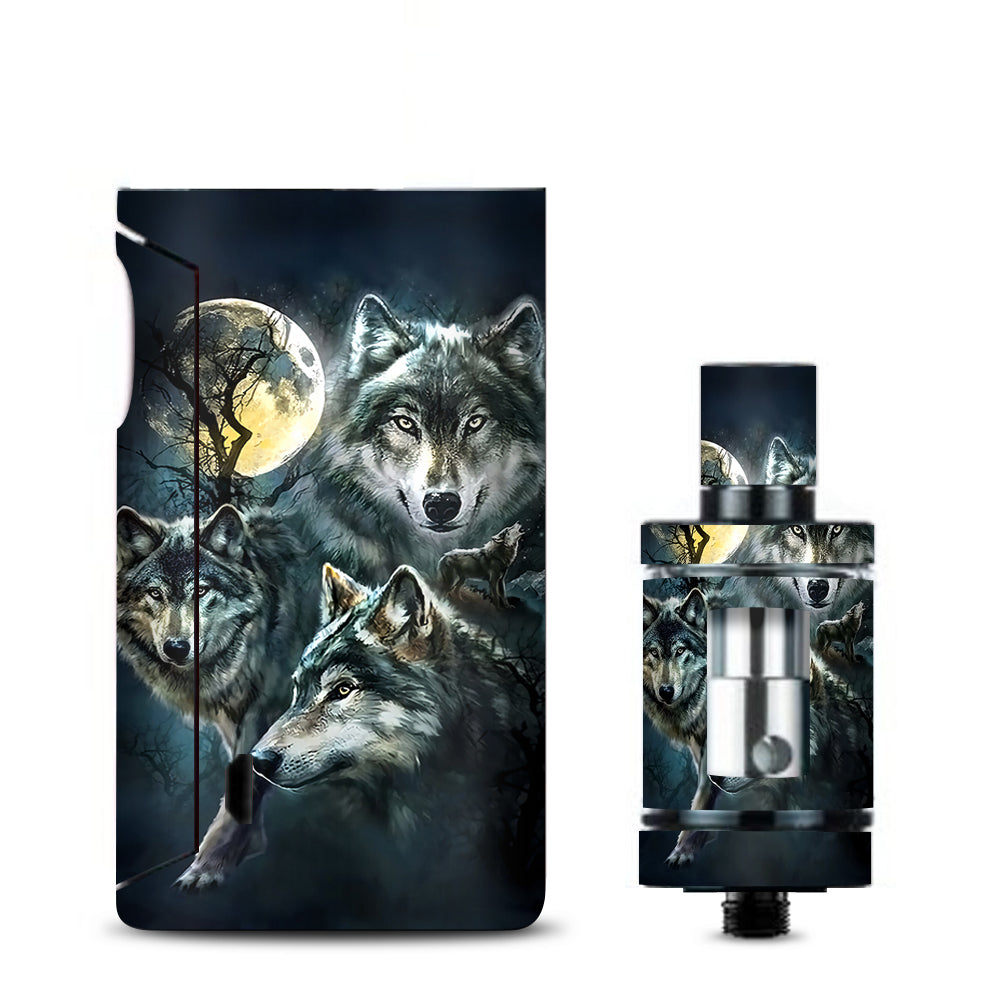  3 Wolves Moonlight Vaporesso Drizzle Fit Skin