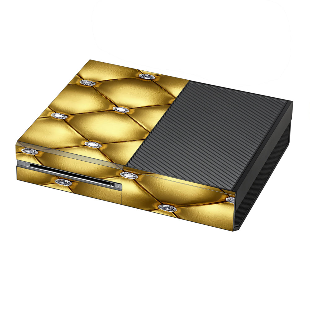  Gold Diamond Chesterfield Microsoft Xbox One Skin