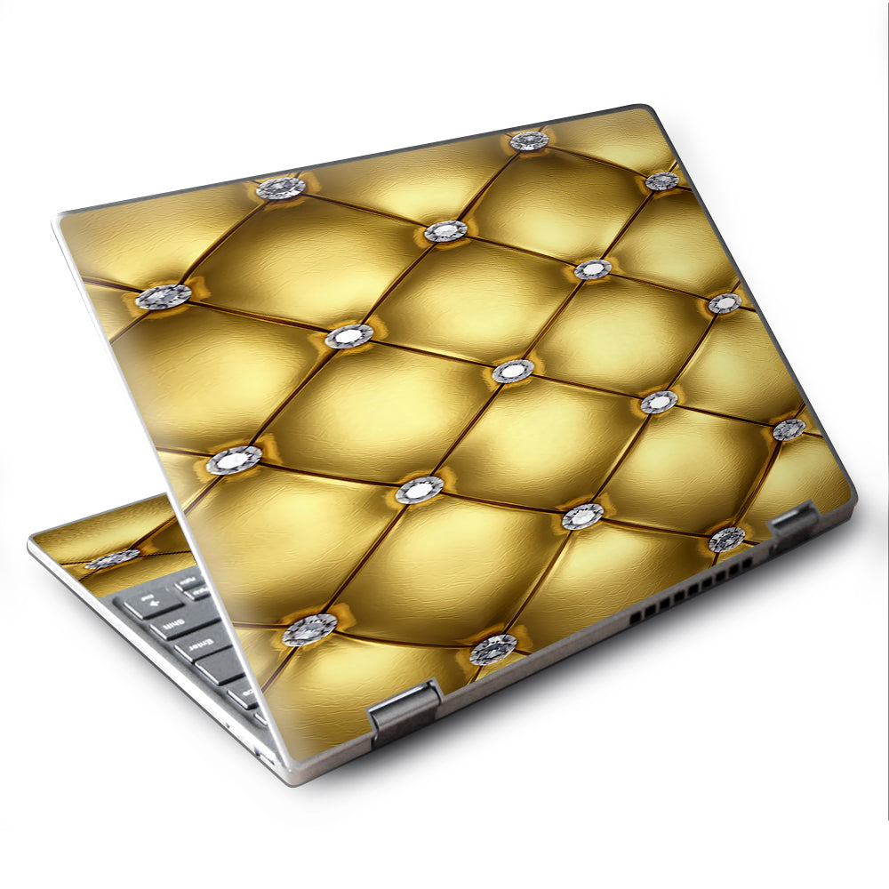  Gold Diamond Chesterfield Lenovo Yoga 710 11.6" Skin