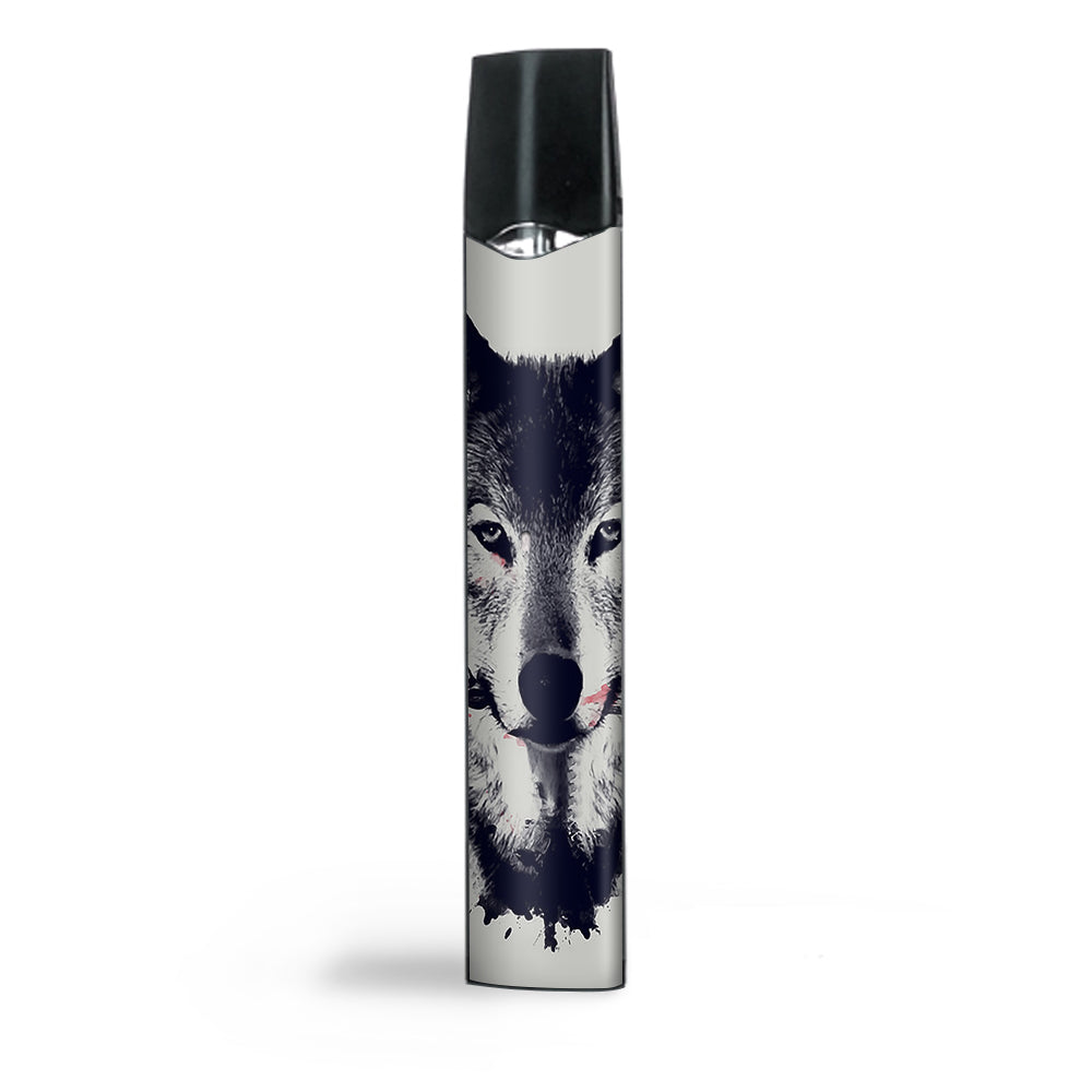  Wolf With Rose In Mouth Smok Infinix Ultra Portable Skin
