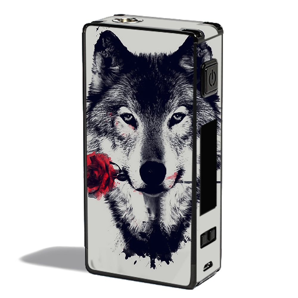  Wolf With Rose In Mouth Innokin MVP 4 Skin