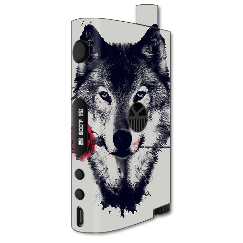  Wolf With Rose In Mouth Kangertech Nebox Skin