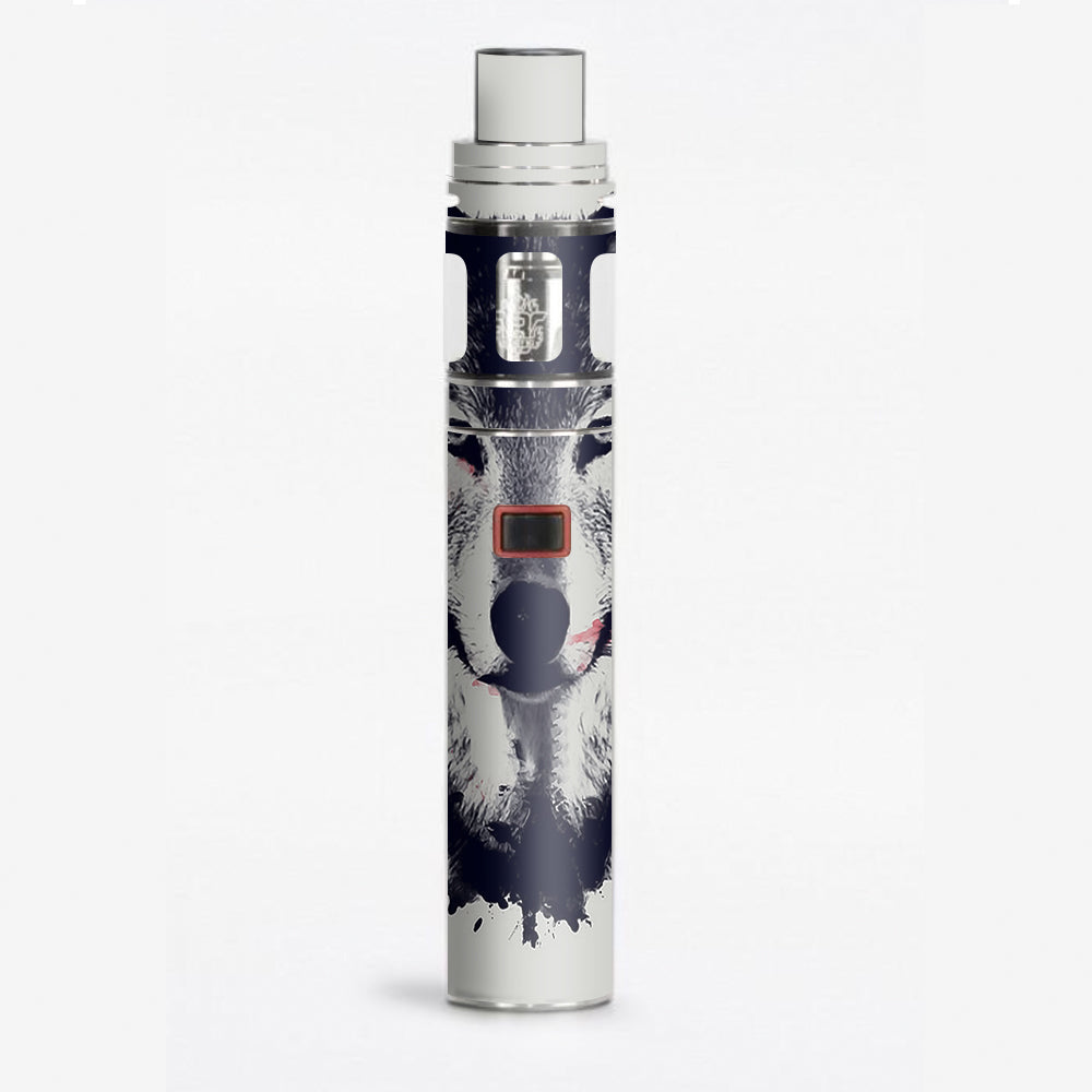  Wolf With Rose In Mouth Smok Stick X8 Skin