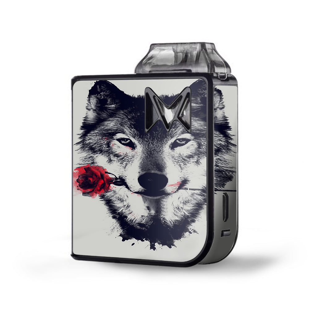  Wolf With Rose In Mouth Mipod Mi Pod Skin