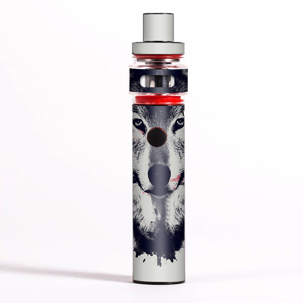  Wolf With Rose In Mouth Smok Pen 22 Light Edition Skin