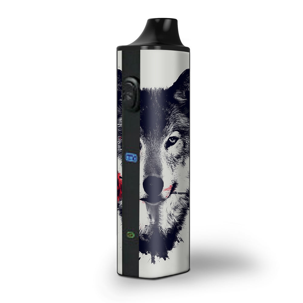  Wolf With Rose In Mouth Pulsar APX Skin