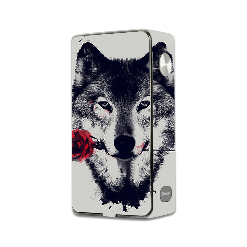  Wolf With Rose In Mouth Laisimo L3 Touch Screen Skin