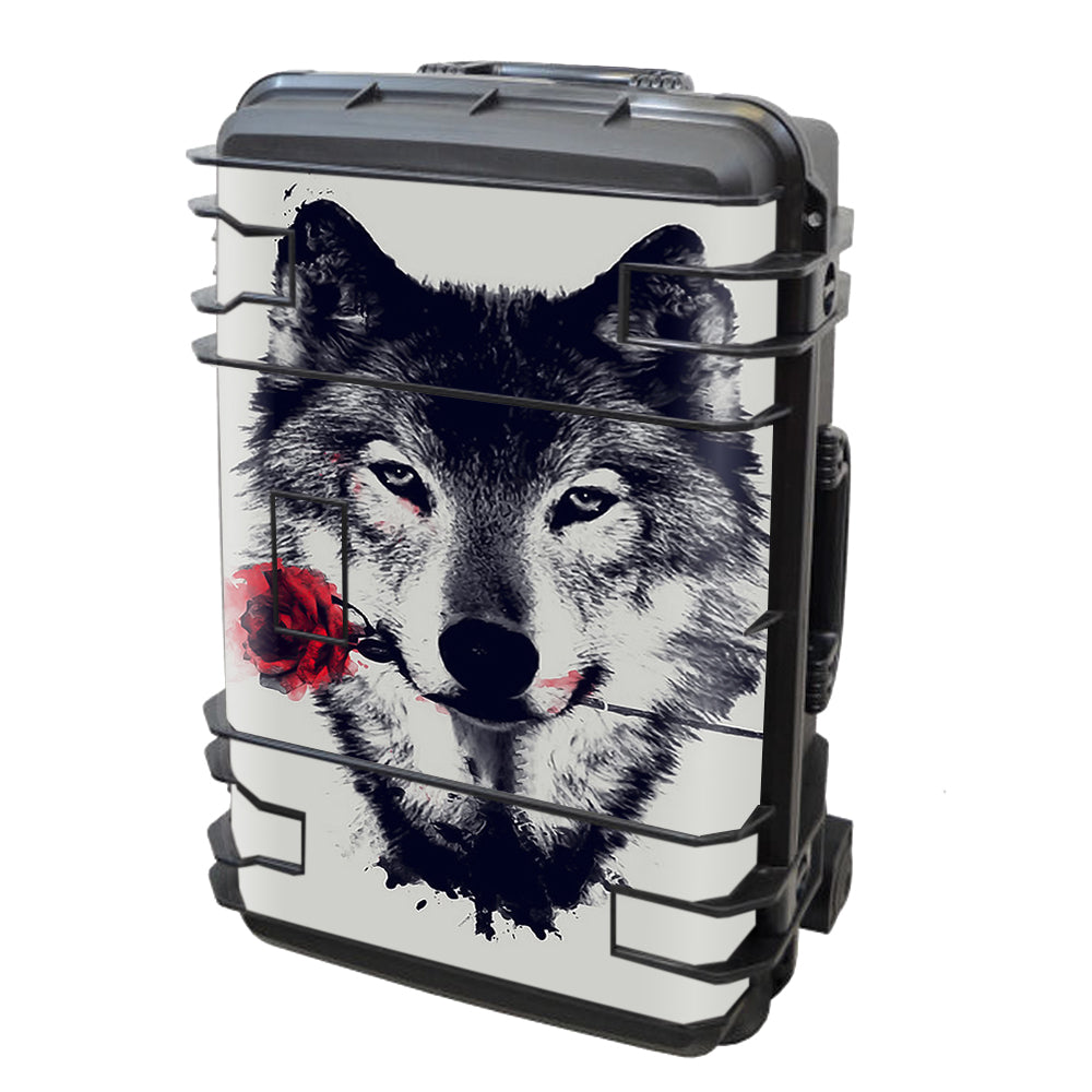  Wolf With Rose In Mouth Seahorse Case Se-920 Skin