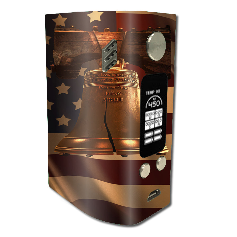  Liberty Bell America Strong Wismec Reuleaux RX300 Skin