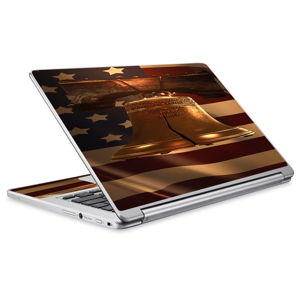  Liberty Bell America Strong Acer Chromebook R13 Skin