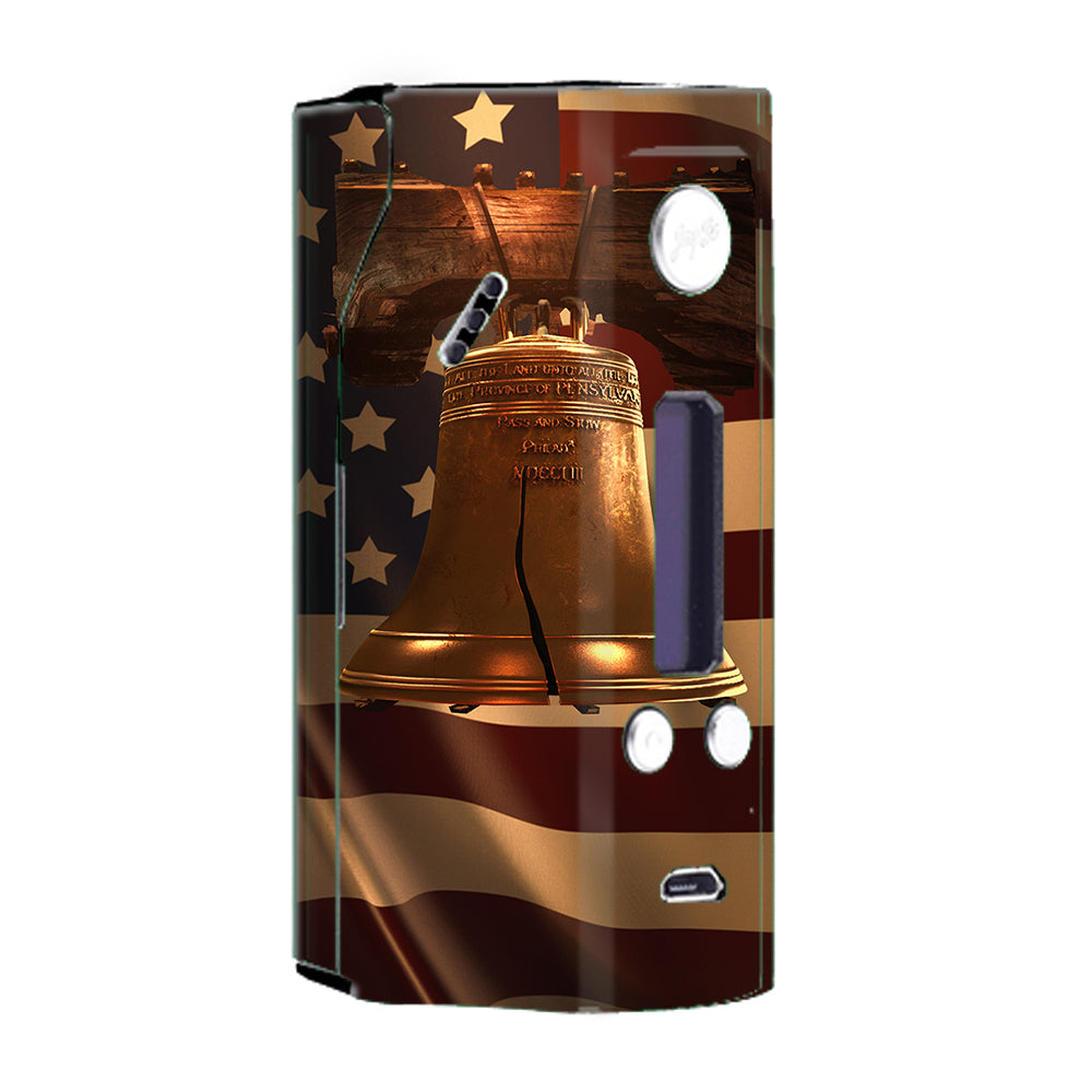  Liberty Bell America Strong Wismec Reuleaux RX200  Skin