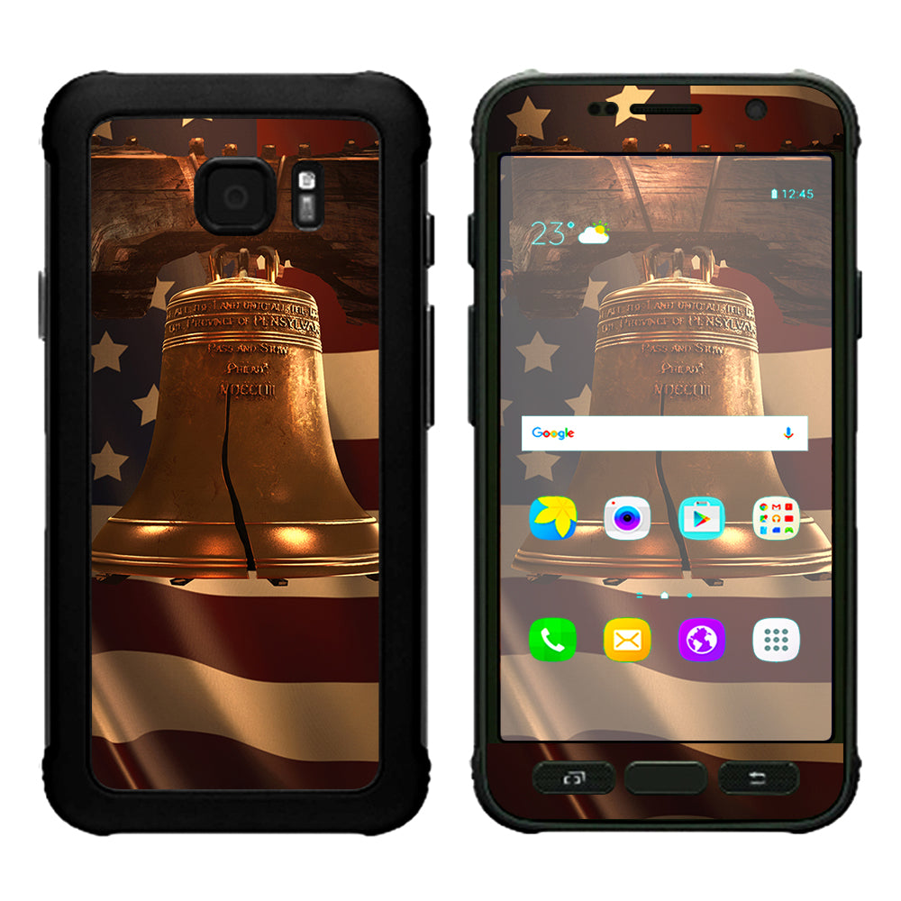  Liberty Bell America Strong Samsung Galaxy S7 Active Skin