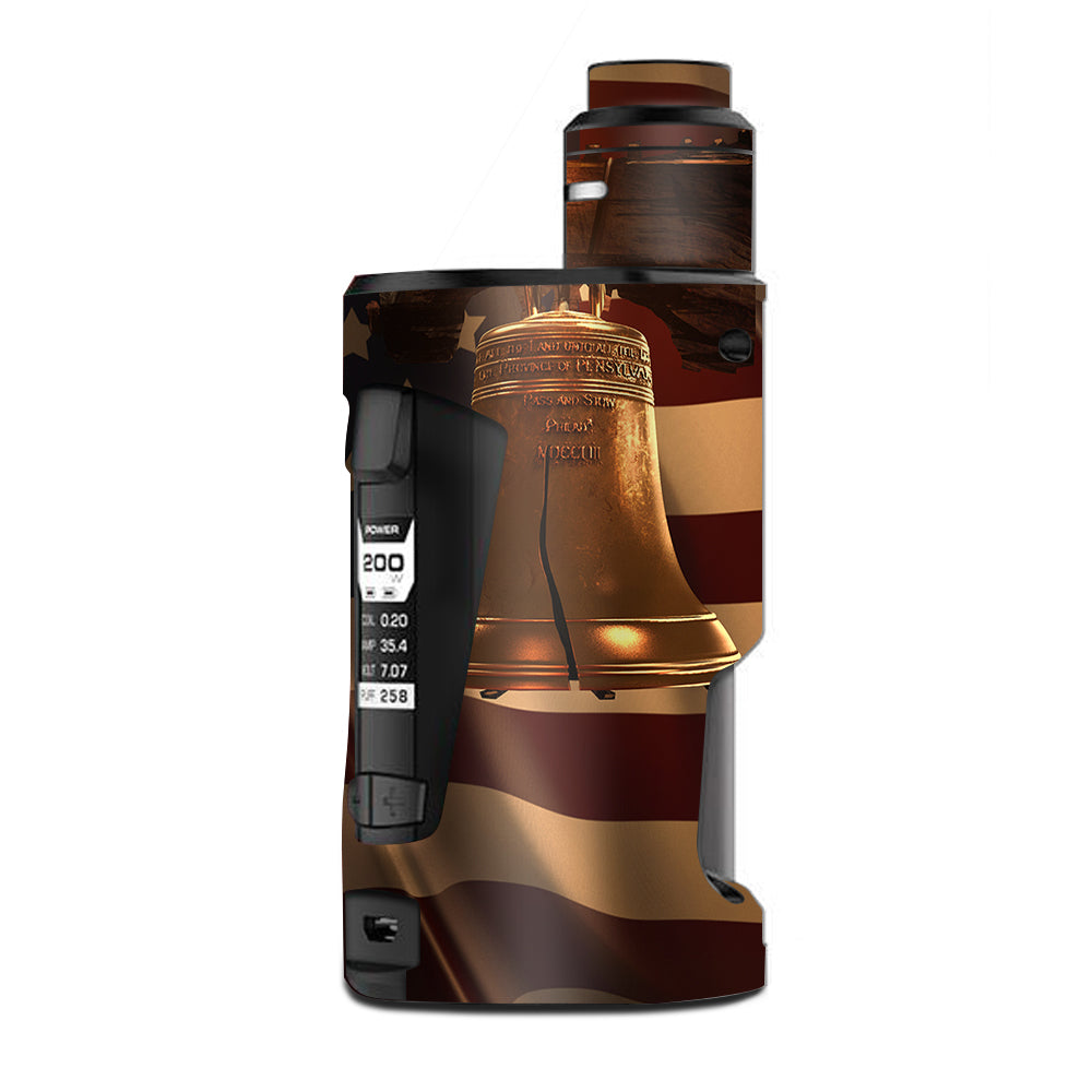  Liberty Bell America Strong G Box Squonk Geek Vape Skin