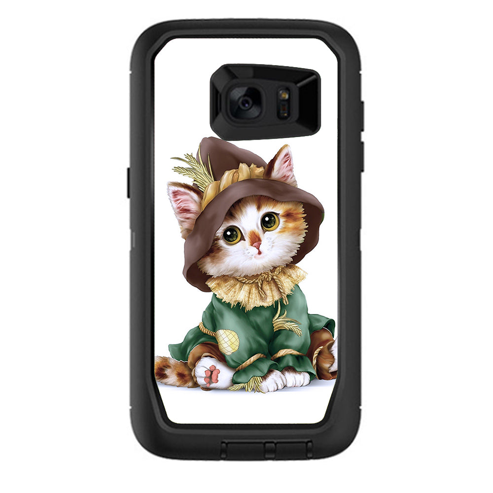  Kitten Scarecrow Otterbox Defender Samsung Galaxy S7 Edge Skin
