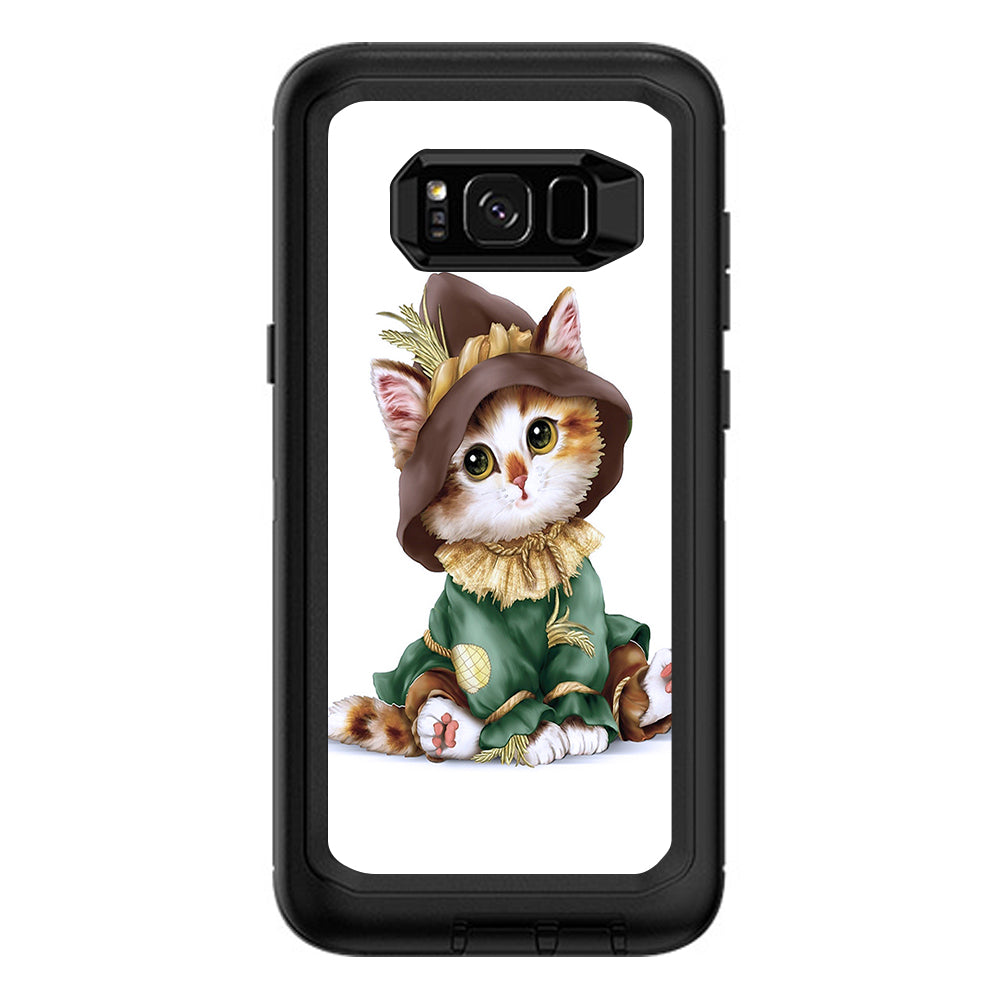  Kitten Scarecrow Otterbox Defender Samsung Galaxy S8 Plus Skin