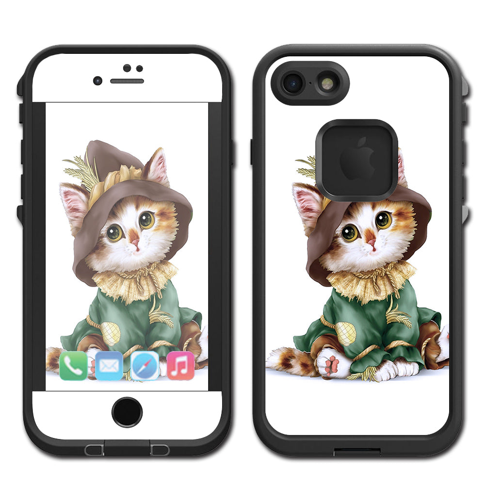  Kitten Scarecrow Lifeproof Fre iPhone 7 or iPhone 8 Skin