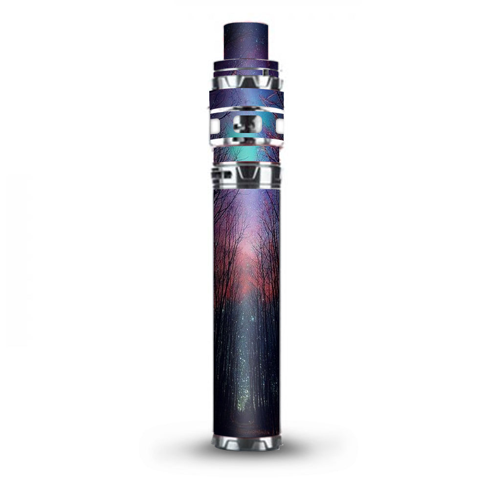  Galaxy Sky Through Trees Forest Stick Prince TFV12 Smok Skin