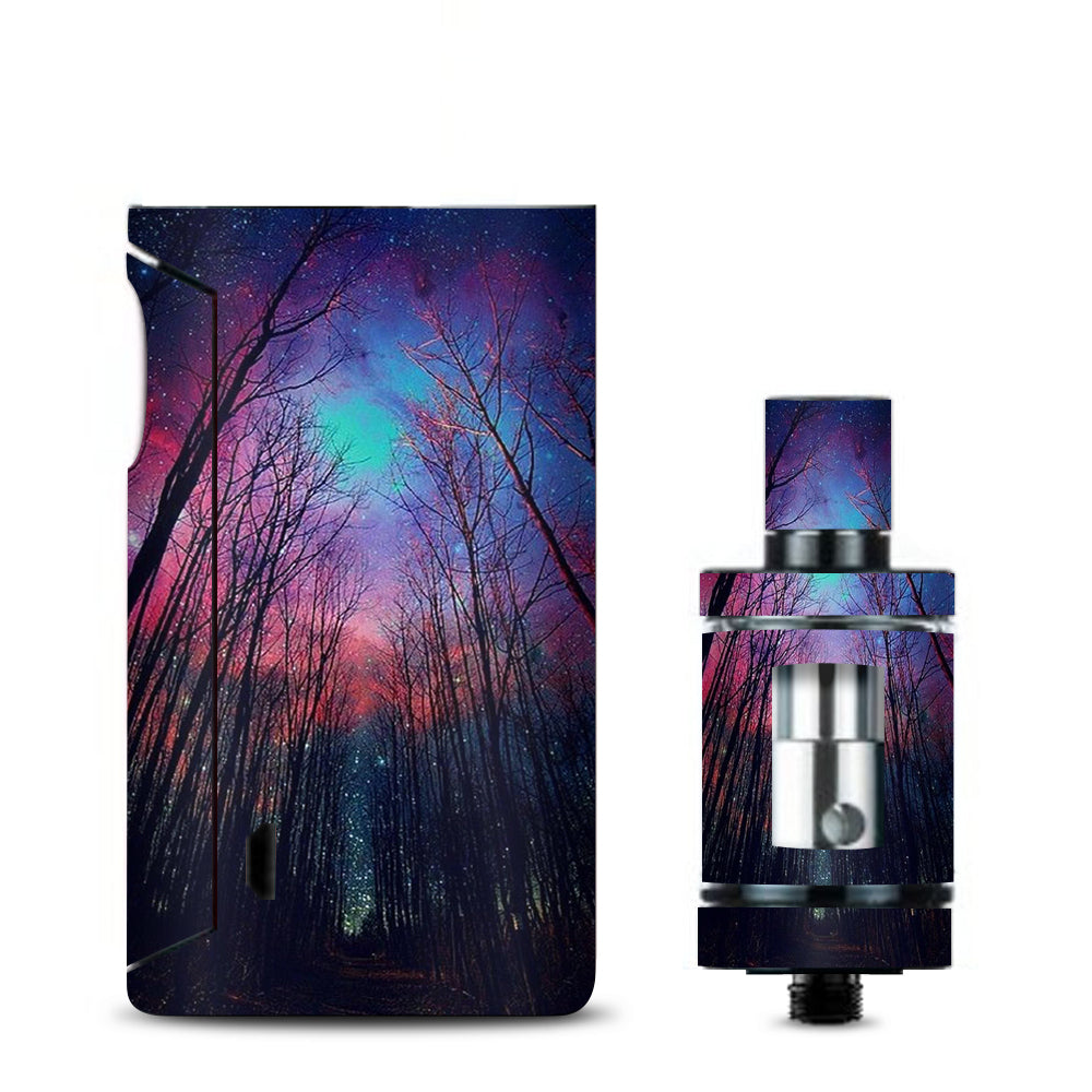 Galaxy Sky Through Trees Forest Vaporesso Drizzle Fit Skin