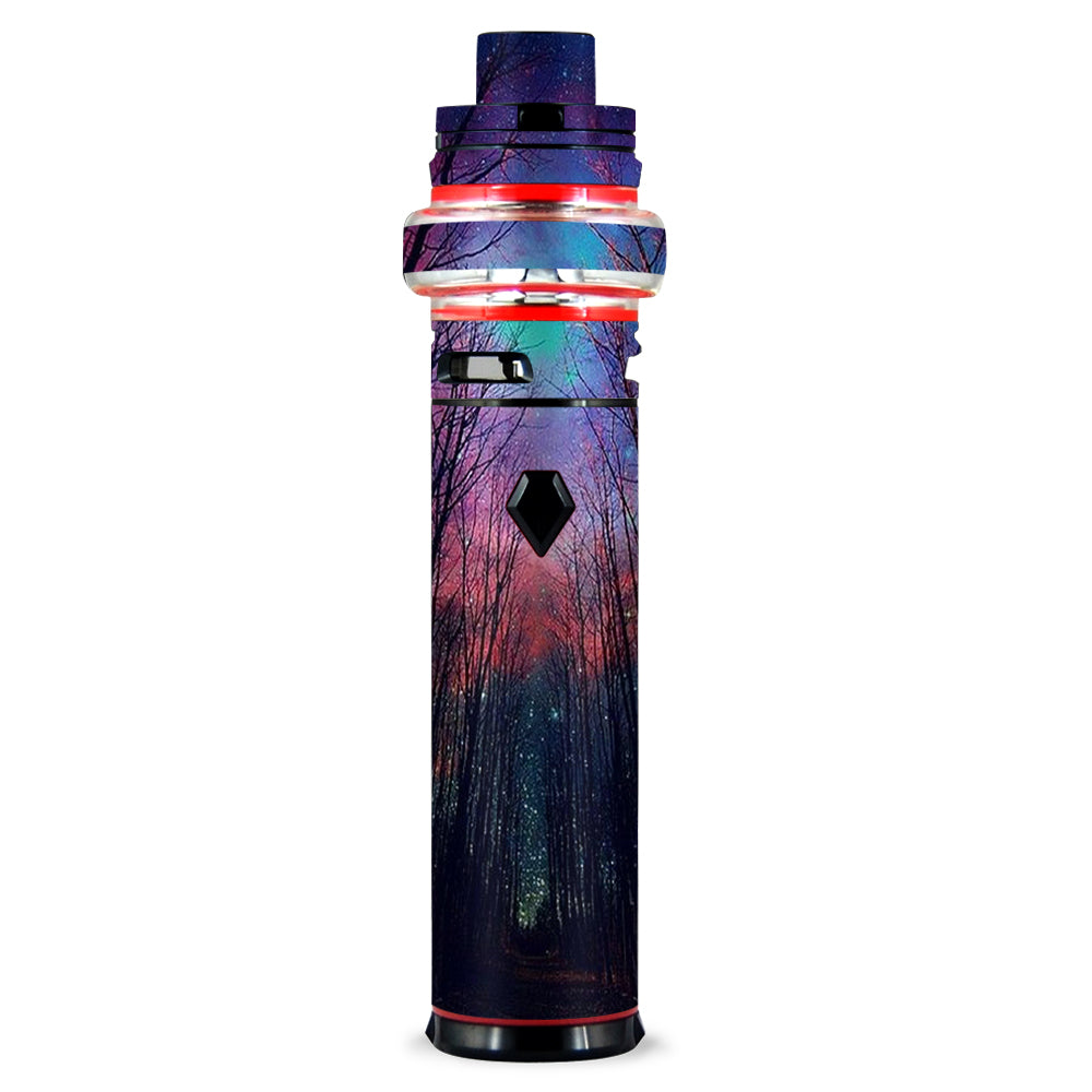  Galaxy Sky Through Trees Forest Smok stick V9 Max Skin