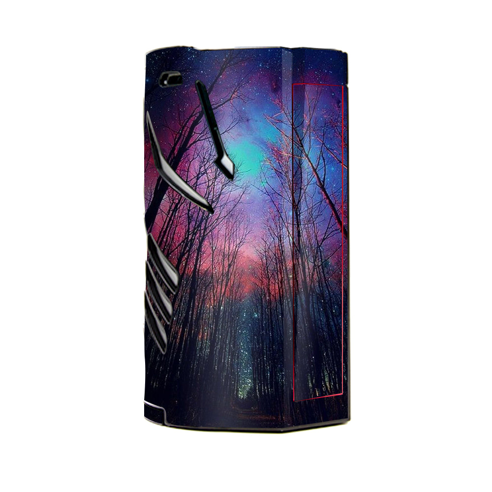  Galaxy Sky Through Trees Forest T-Priv 3 Smok Skin