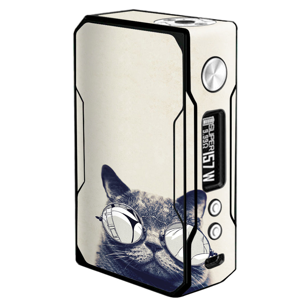  Cool Cat Kat Shades Glasses Tumblr Voopoo Drag 157w Skin