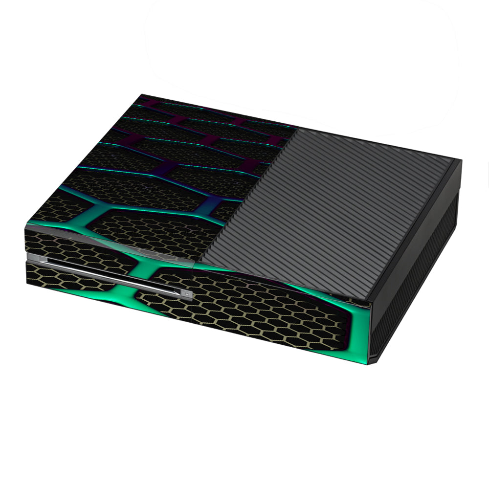  Metal Grid Futuristic Panel Microsoft Xbox One Skin