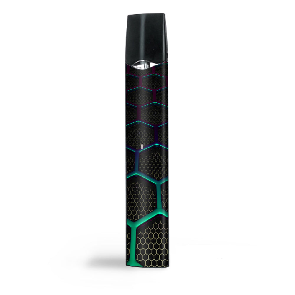  Metal Grid Futuristic Panel Smok Infinix Ultra Portable Skin