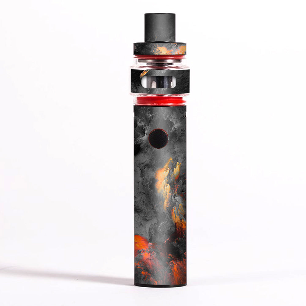  Grey Clouds On Fire Paint Smok Pen 22 Light Edition Skin