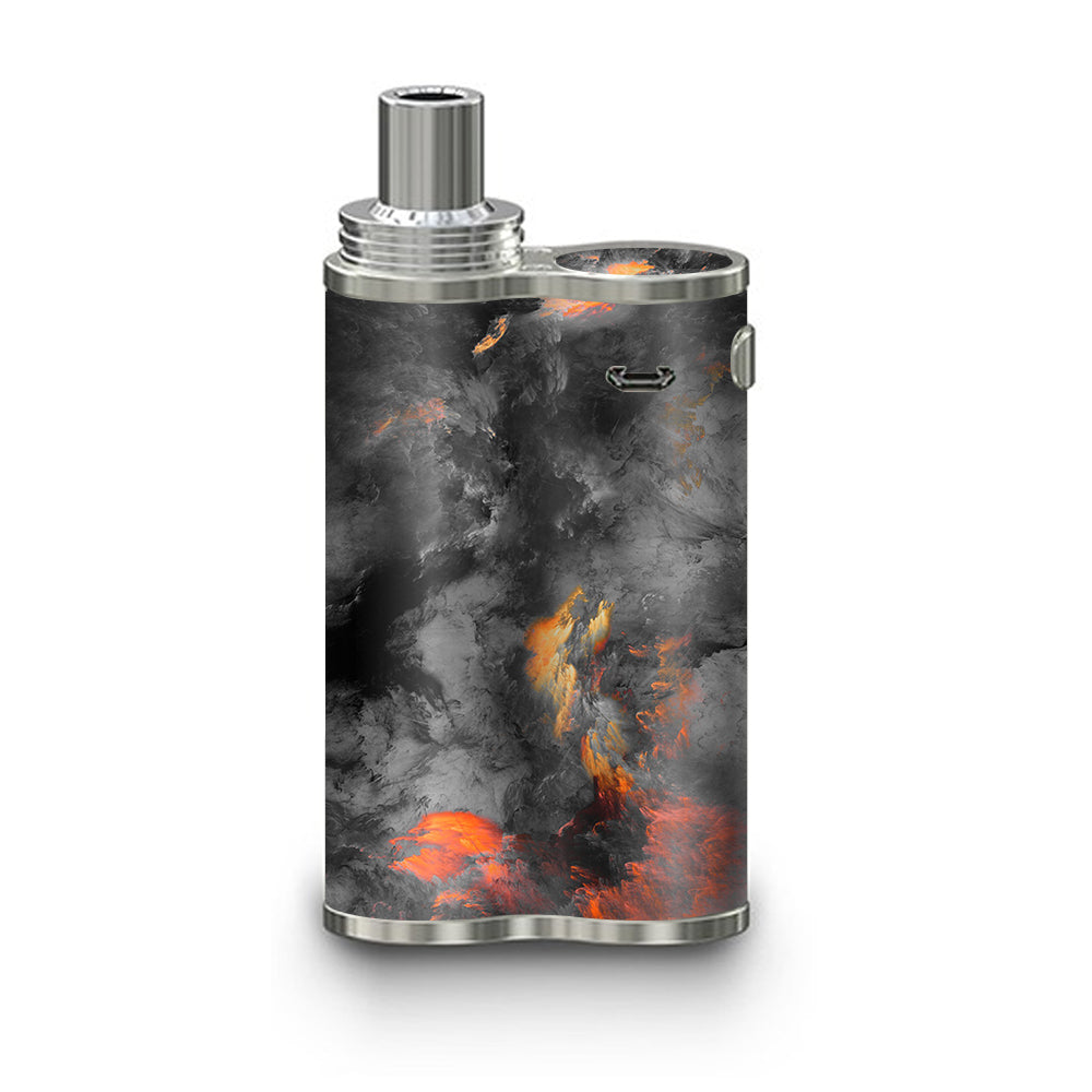  Grey Clouds On Fire Paint eLeaf iJustX Skin