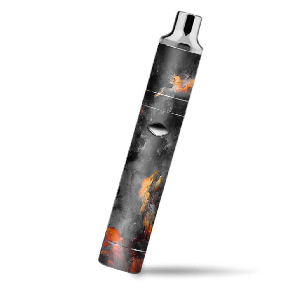  Grey Clouds On Fire Paint Yocan Magneto Skin