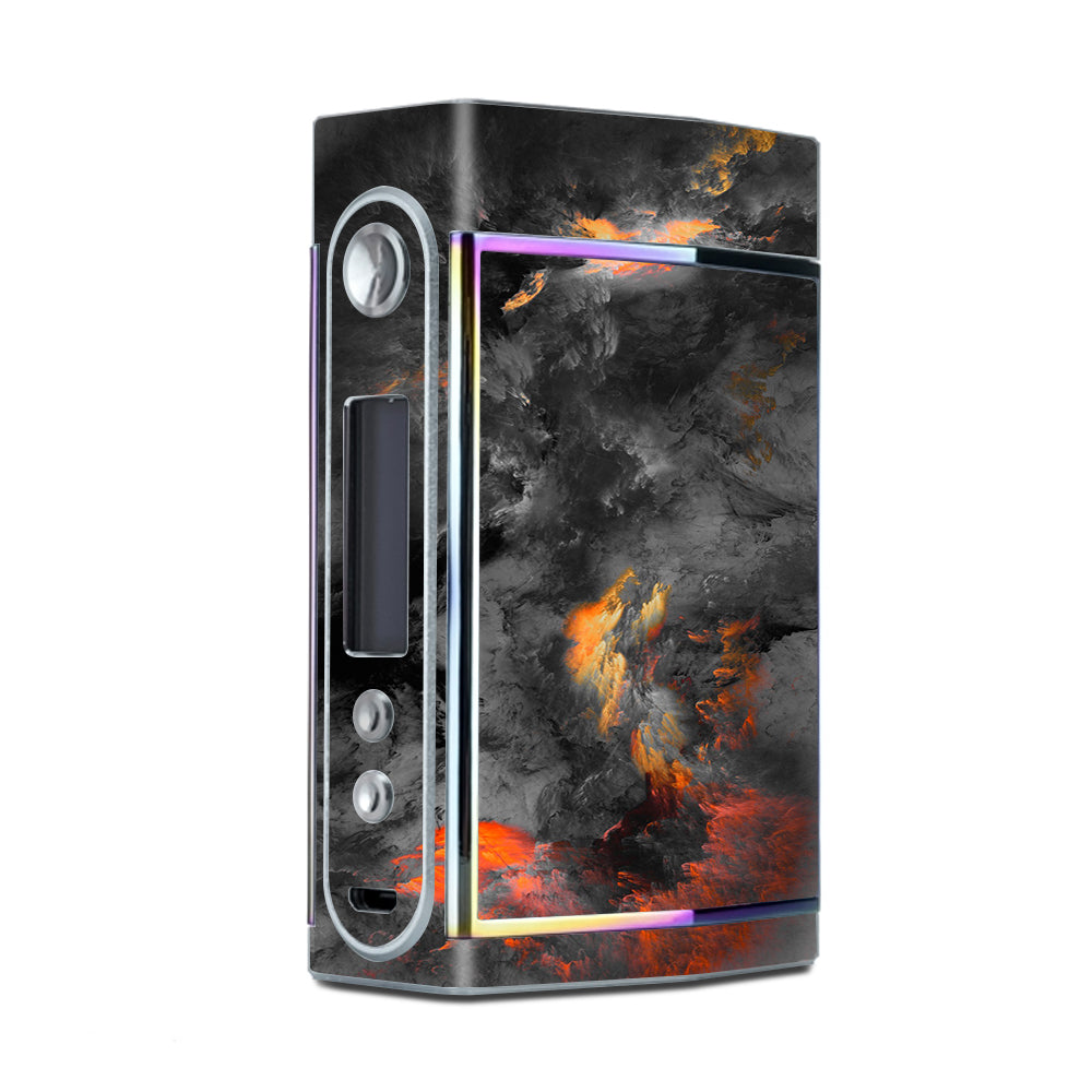  Grey Clouds On Fire Paint Too VooPoo Skin