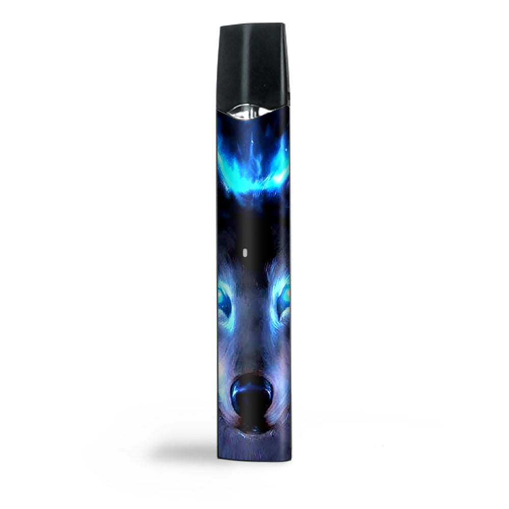  Wolf Glowing Eyes Fire Smok Infinix Ultra Portable Skin