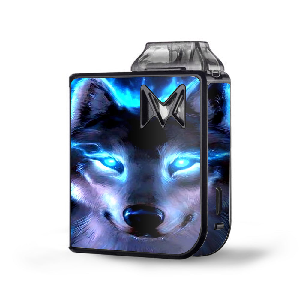  Wolf Glowing Eyes Fire Mipod Mi Pod Skin