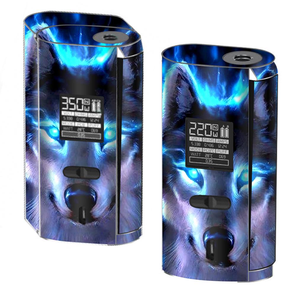 Wolf Glowing Eyes Fire Smok GX2/4 350w Skin