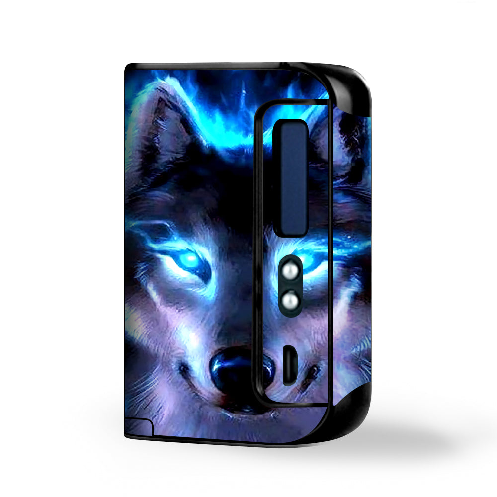  Wolf Glowing Eyes Fire Smok Osub King Skin