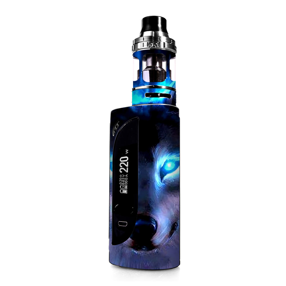  Wolf Glowing Eyes Fire eLeaf IKONN 220 Skin