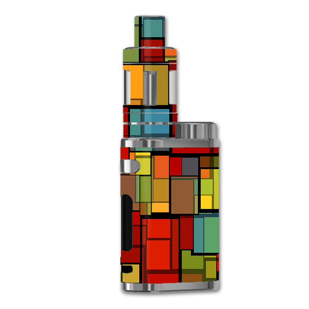  Abstract Colorful Square Pattern eLeaf iStick Pico 75W Skin