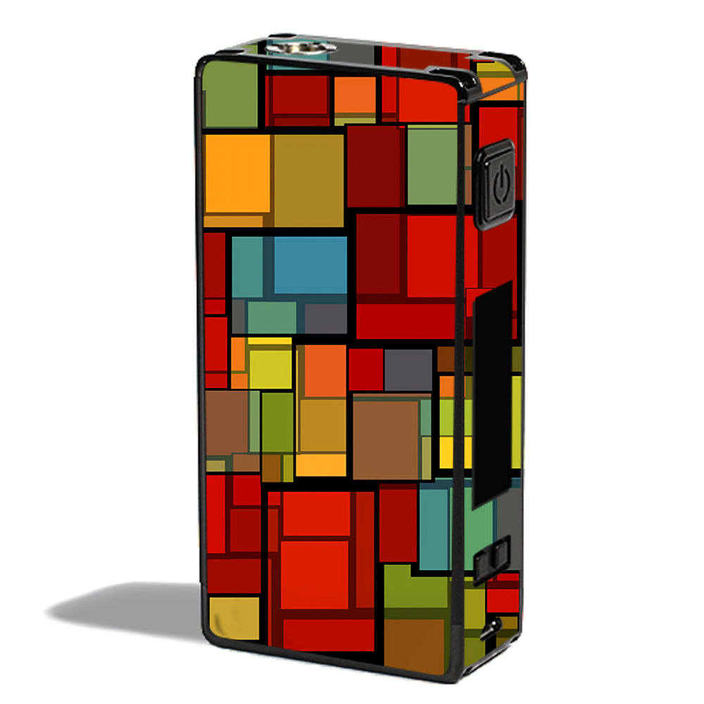  Abstract Colorful Square Pattern Innokin MVP 4 Skin