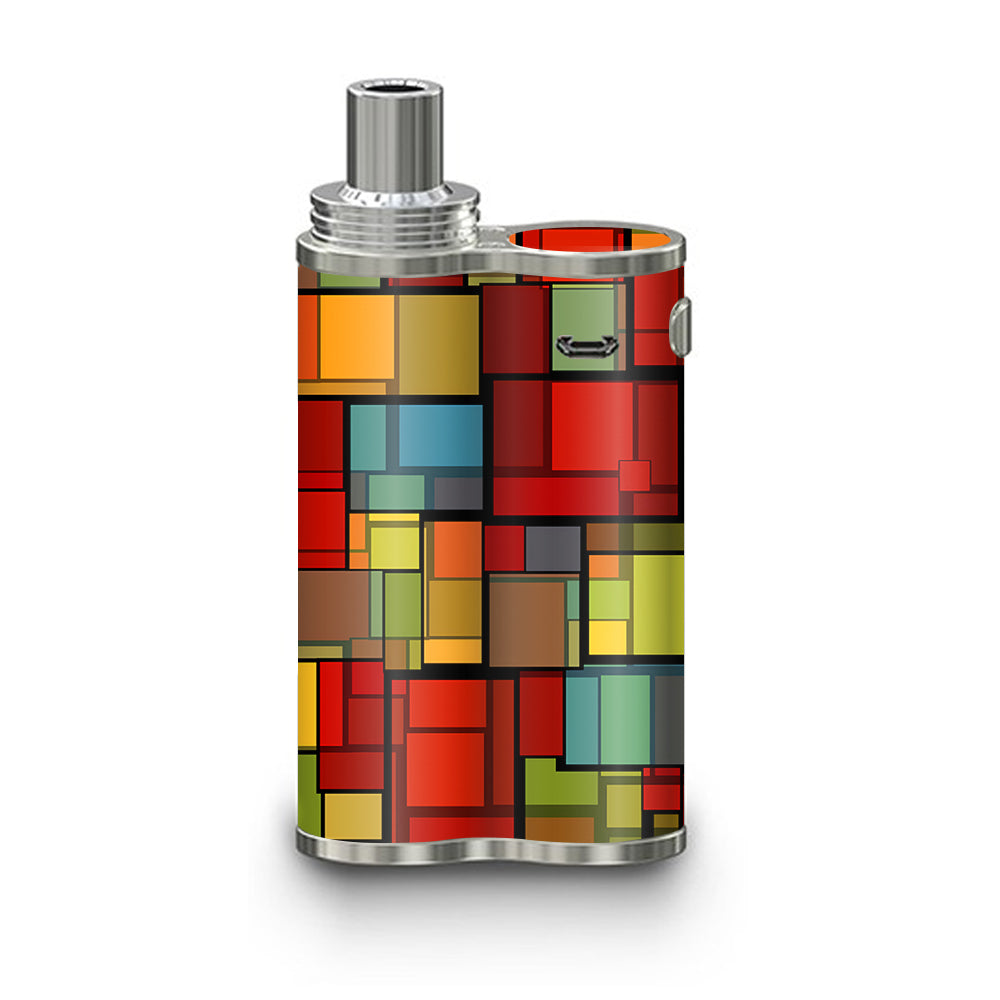  Abstract Colorful Square Pattern eLeaf iJustX Skin