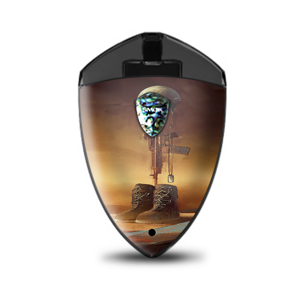  Fallen Soldier Remember Boots Rifle Smok Rolo Badge Skin