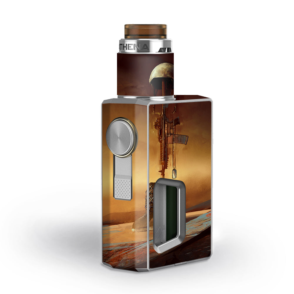  Fallen Soldier Remember Boots Rifle Geekvape Athena Squonk Skin