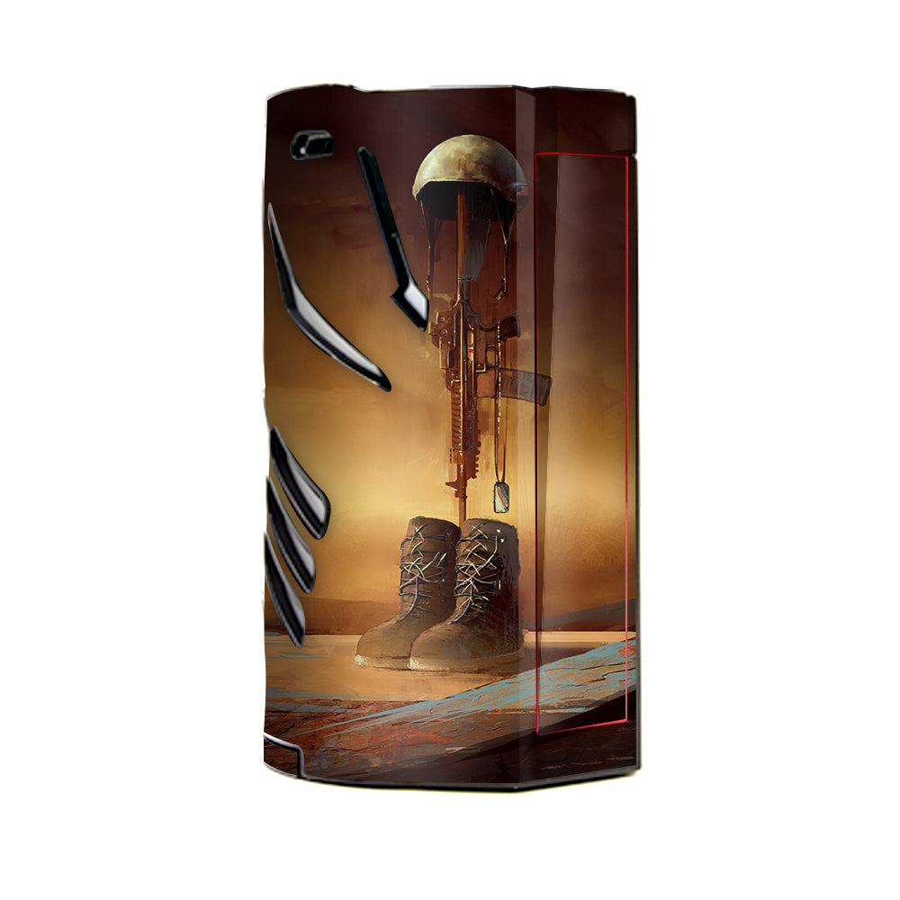  Fallen Soldier Remember Boots Rifle T-Priv 3 Smok Skin