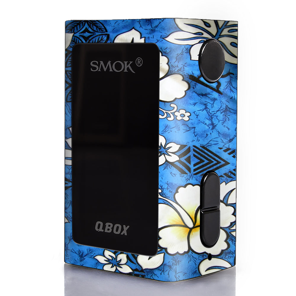  Tropical Hibiscus Floral Pattern Smok Q-Box Skin