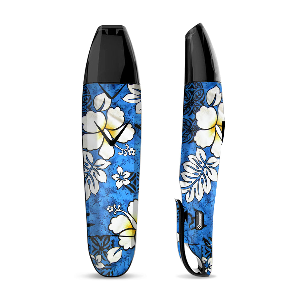 Skin Decal for Suorin Vagon  Vape / Tropical Hibiscus Floral Pattern