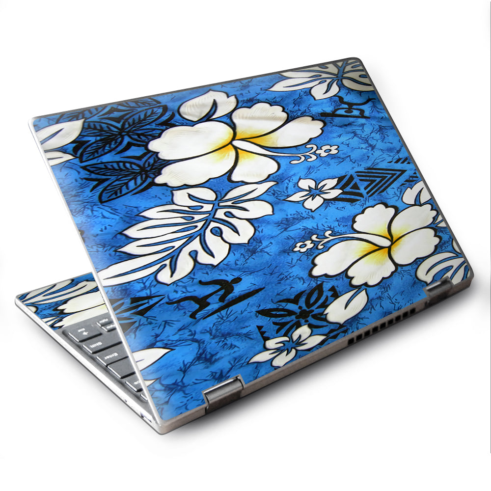  Tropical Hibiscus Floral Pattern Lenovo Yoga 710 11.6" Skin