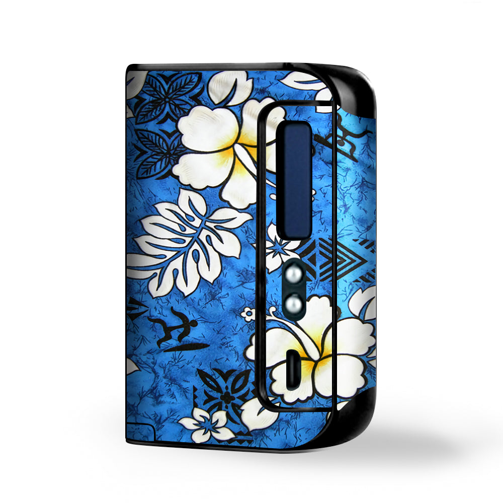  Tropical Hibiscus Floral Pattern Smok Osub King Skin