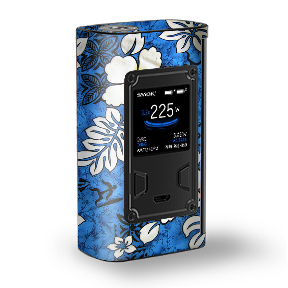  Tropical Hibiscus Floral Pattern Majesty Smok Skin