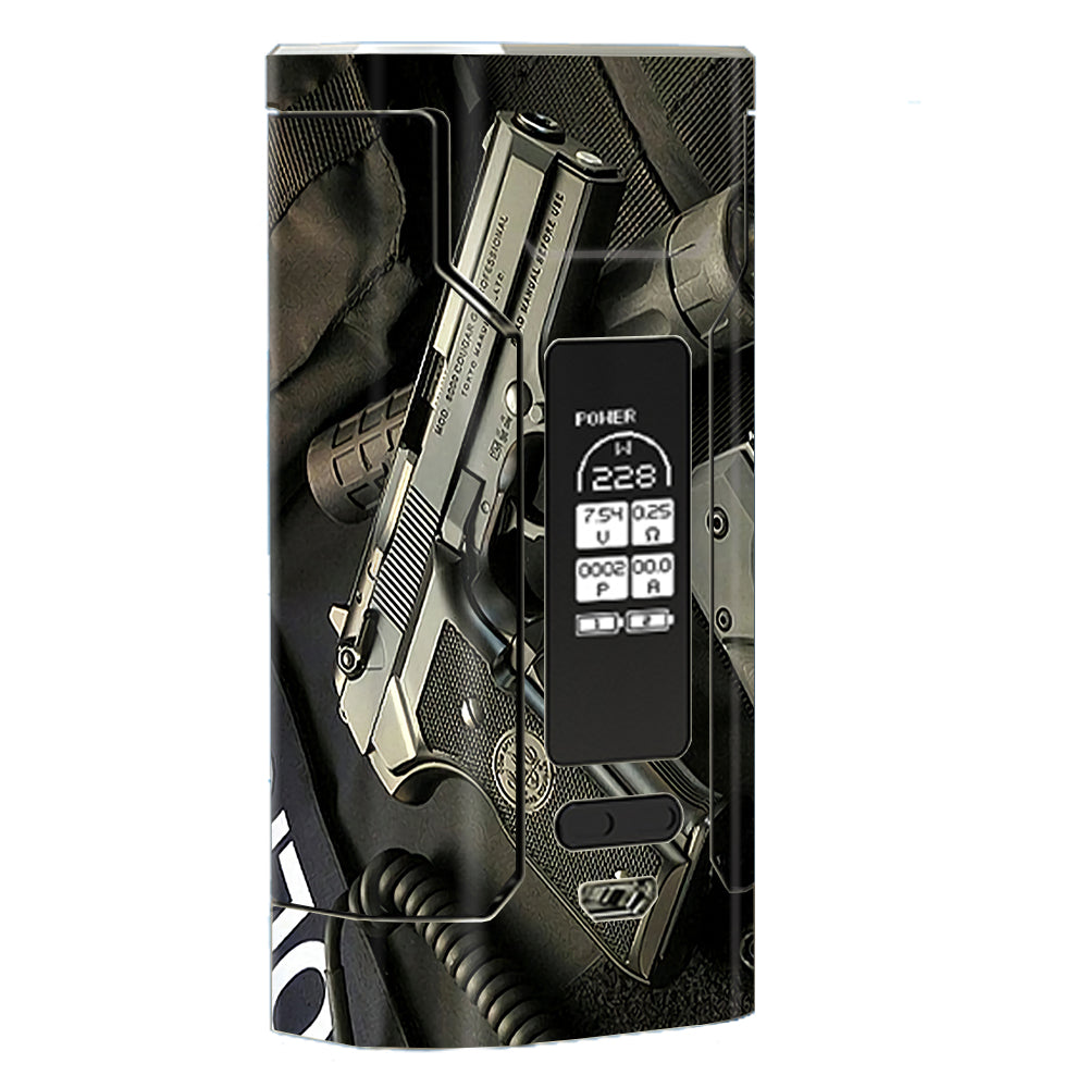  Edc Pistol Flashlight Knife Wismec Predator 228 Skin
